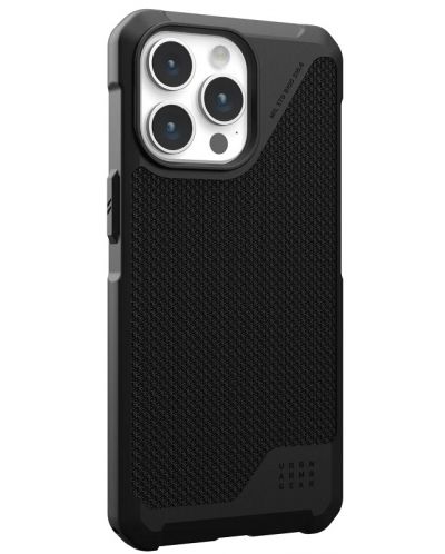 Калъф UAG - Metropolis LT Kevlar MagSafe, iPhone 15 Pro Max, черен - 3