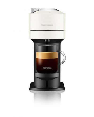 Кафемашина с капсули Nespresso - Vertuo Next, GDV1-EUWHNE-S, 1 l, бяла - 1