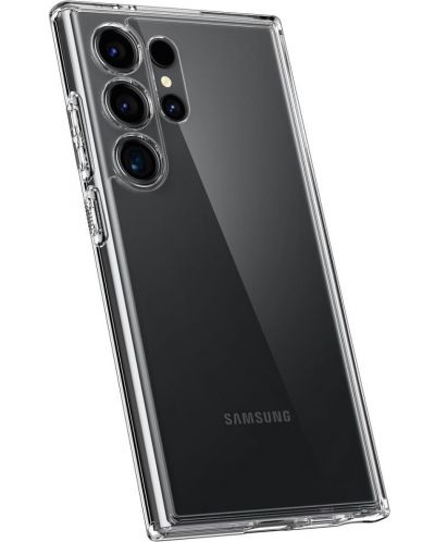 Калъф Spigen - Ultra Hybrid, Galaxy S24 Ultra, Crystal Clear - 3