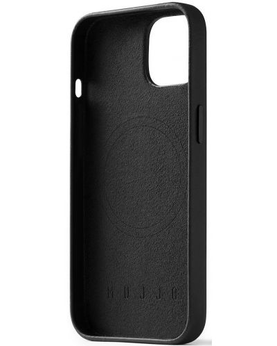 Калъф Mujjo - Full Leather MagSafe, iPhone 14, черен - 2