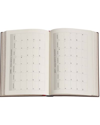Календар-бележник Paperblanks Jungle Song - 13 х 18 cm, 88 листа, 2024 - 5
