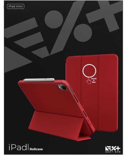 Калъф Next One - Roll Case, iPad mini 6 Gen, червен - 10