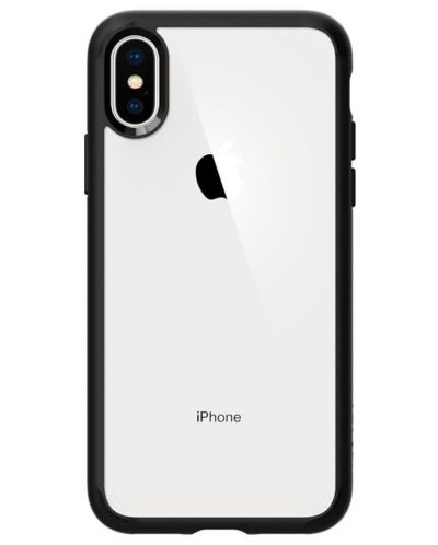 Калъф Spigen - Ultra Hybrid, iPhone XS/X, черен - 1