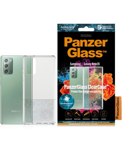Калъф PanzerGlass - ClearCase, Galaxy Note 20, прозрачен - 3