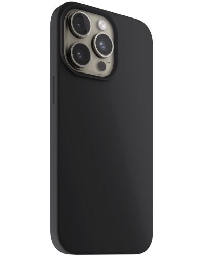 Калъф Next One - Black Silicone MagSafe, iPhone 15 Pro, черен - 2