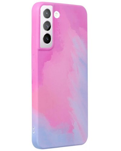 Калъф Forcell - Pop Design 1, Galaxy S22 Plus, розов/син - 1