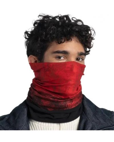 Кърпа за глава BUFF - Polar Katmandu Red, червена - 2