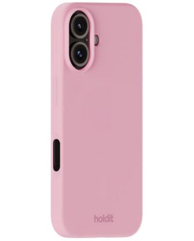 Калъф Holdit - Silicone, iPhone 16 Plus, розов - 2