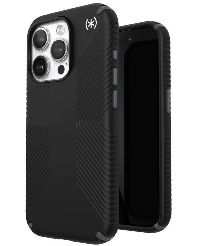 Калъф Speck - Presidio 2 Grip, iPhone 15 Pro, черен - 3