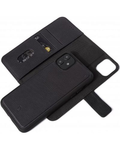 Калъф Decoded - Leather Detachable Wallet, iPhone 11, черен - 1