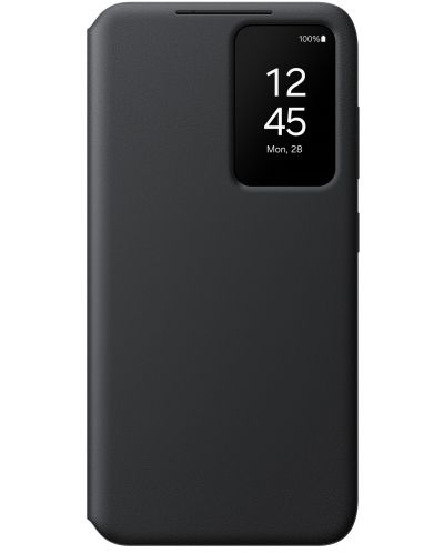 Калъф Samsung - S-View Case, Galaxy S24, черен - 1