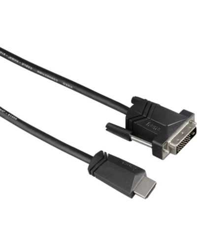 Кабел Hama - 122131, HDMI/DVI, 3m, черен