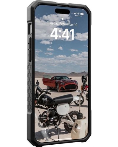 Калъф UAG - Monarch Pro MagSafe, iPhone 15 Pro Max, Carbon Fiber - 6