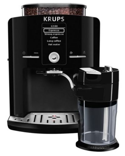 Кафеавтомат Krups - Latt'Espress EA829810, 15 bar, 1.7 l, черен - 1