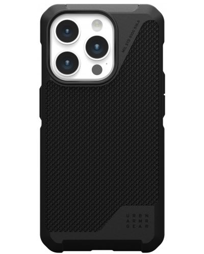 Калъф UAG - Metropolis LT Kevlar MagSafe, iPhone 15 Pro, черен - 1