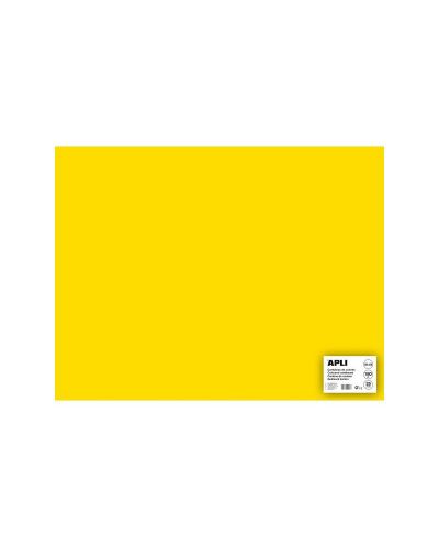Картон Apli - Жълт, 50 х 65 cm - 1