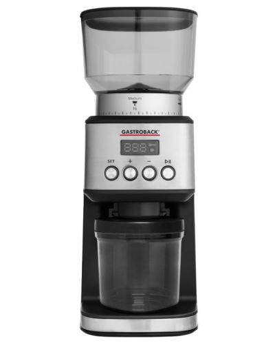 Кафемелачка Gastroback - Digital, GAS.42643, 180W, 320 g, инокс - 1