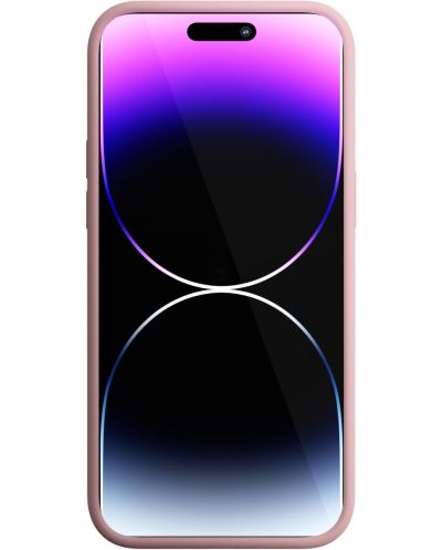 Калъф Next One - Silicon MagSafe, iPhone 14 Pro, розов - 5