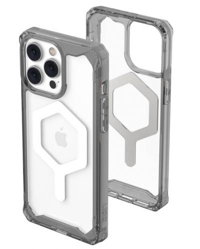 Калъф UAG - Plyo MagSafe, iPhone 14 Pro Max, прозрачен/сив - 4
