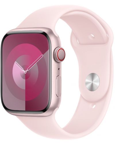 Каишка Apple - Sport S/M, Apple Watch, 45 mm, Light Pink - 1