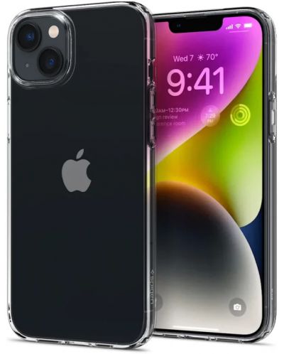 Калъф Spigen - Liquid Crystal, iPhone 14 Plus, прозрачен - 6