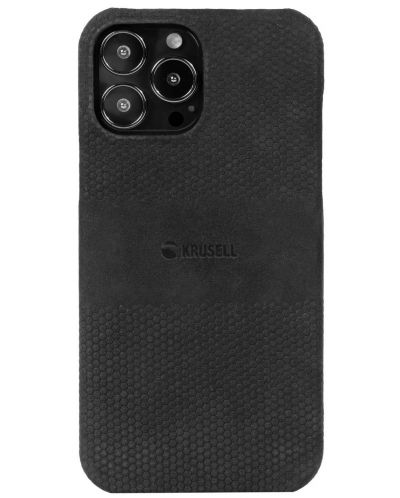 Калъф Krusell - Leather, iPhone 13 Pro, черен - 2