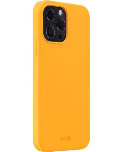 Калъф Holdit - Silicone, iPhone 13 Pro Max, оранжев - 2