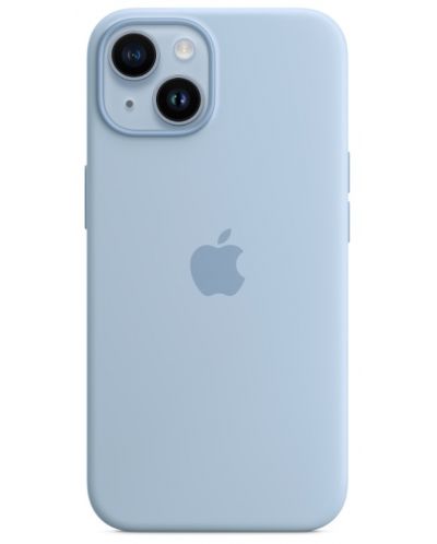 Калъф Apple - Silicone MagSafe, iPhone 14, Sky - 1