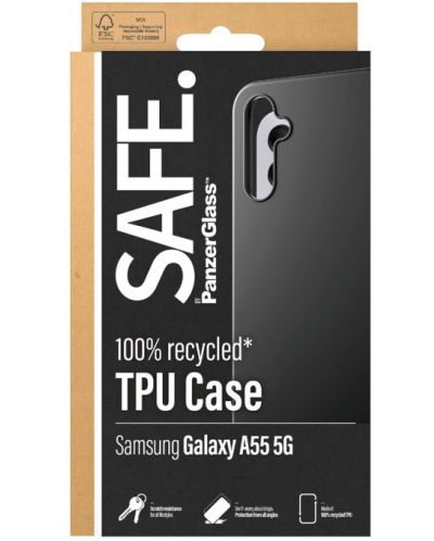 Калъф SAFE - Galaxy A55 5G, черен - 3