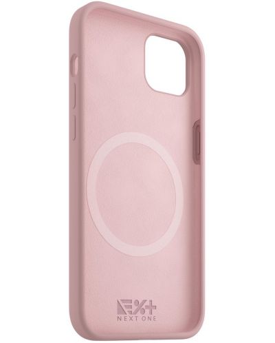 Калъф Next One - Ballet Pink MagSafe, iPhone 15, розов - 3