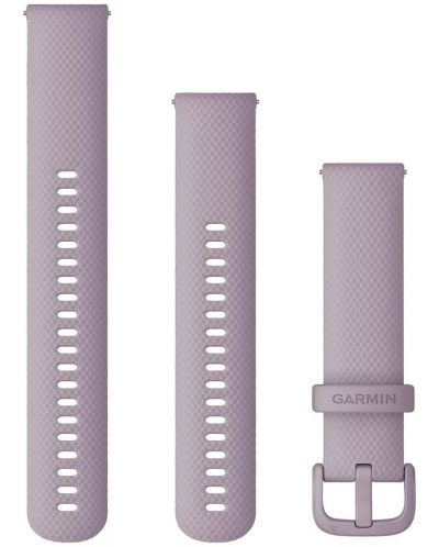 Каишка Garmin - QR Silicone, Venu/vivomove, 20 mm, Orchid - 1