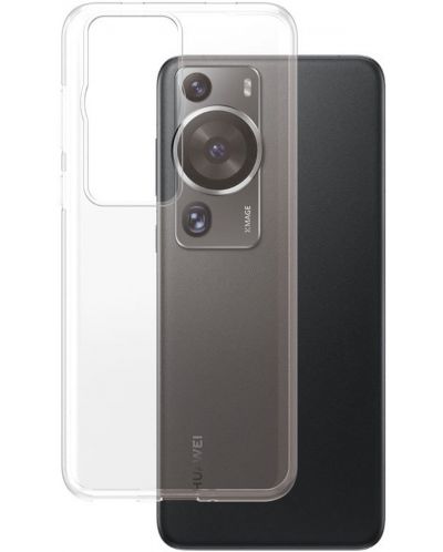 Калъф Safe - Silicone, Huawei P60 Pro, прозрачен - 1