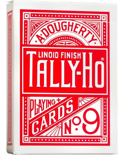 Карти за игра Bicycle - Tally Ho Circle Back покер син/червен гръб - 2