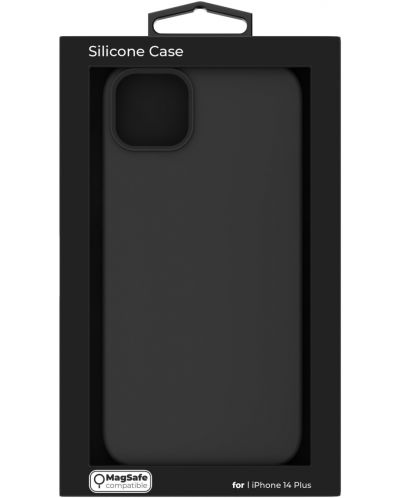 Калъф Next One - Silicon MagSafe, iPhone 14 Plus, черен - 9