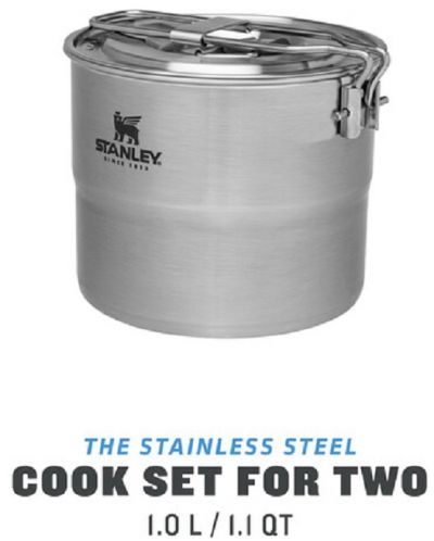 Къмпинг комплект за готвене Stanley - The Stainless Steel, 1 l - 3