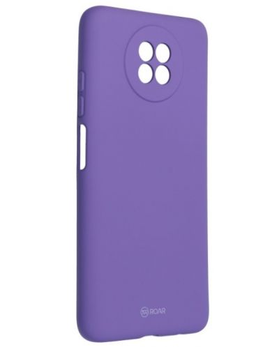 Калъф Roar - Colorful Jelly, Redmi Note 9 5G, лилав - 1