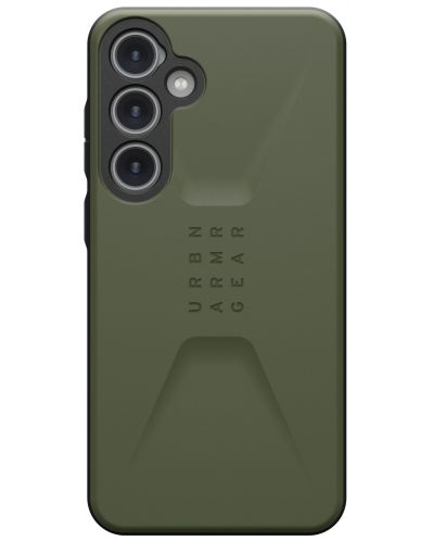 Калъф UAG - Civilian, Galaxy S24 Plus, зелен - 1