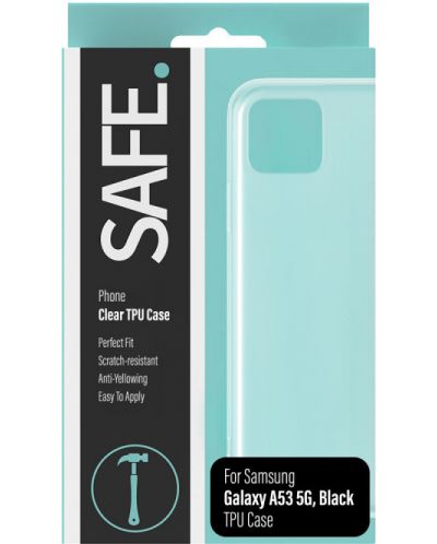 Калъф Safe - Galaxy A53 5G, прозрачен - 1