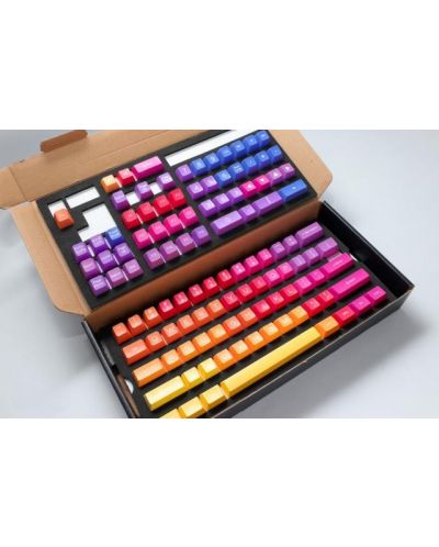 Капачки за механична клавиатура Ducky - Afterglow, 108-Keycap Set - 5