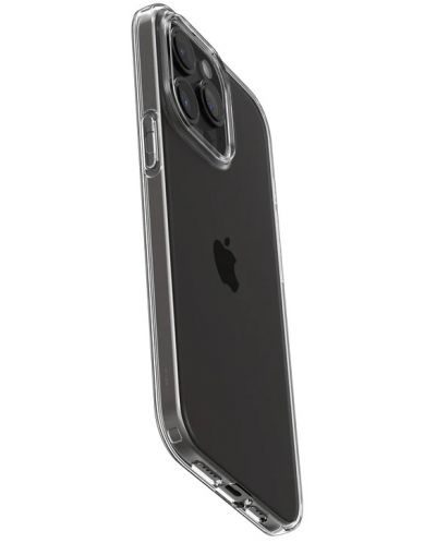 Калъф Spigen - Crystal Flex, iPhone 15 Pro Max, прозрачен - 8