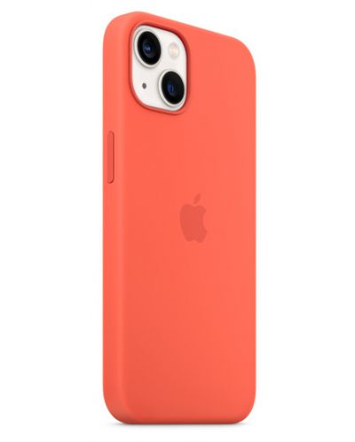 Калъф Apple - Silicone MagSafe, iPhone 13, Nectarine - 2