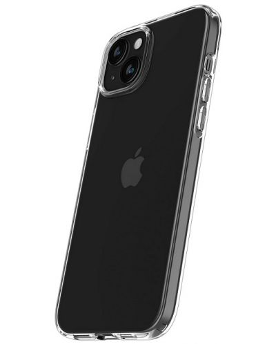 Калъф Spigen - Liquid Crystal, iPhone 15, Crystal Clear - 4