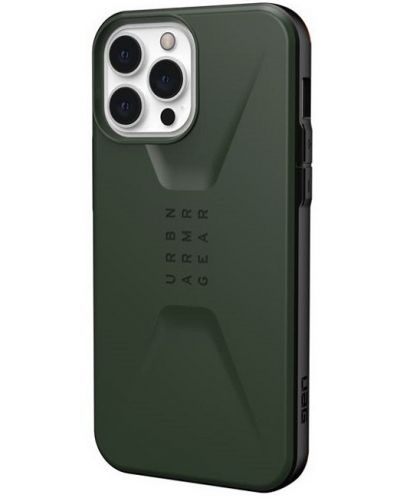 Калъф UAG - Civilian, iPhone 13 Pro Max, Olive - 3