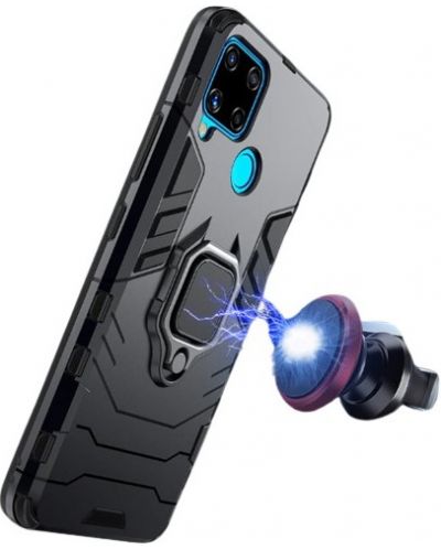Калъф Techsuit - Silicone Shield, iPhone 15 Pro, черен - 3