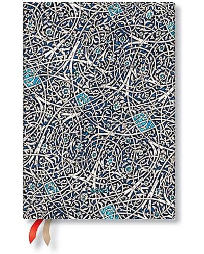  Календар-бележник Paperblanks Granada Turquoise - Midi, 13 x 18 cm, 80 листа, 2024 - 1