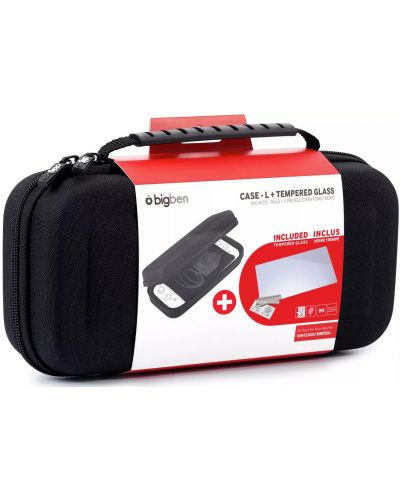 Калъф и стъклен протектор Big Ben - Protection Kit (Nintendo Switch) - 1
