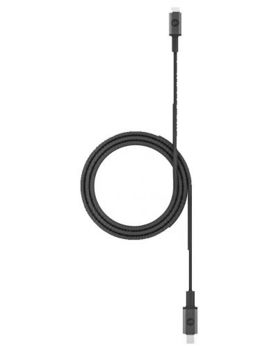 Кабел mophie - 409903202, USB-C/Lightning, 1 m, черен - 1