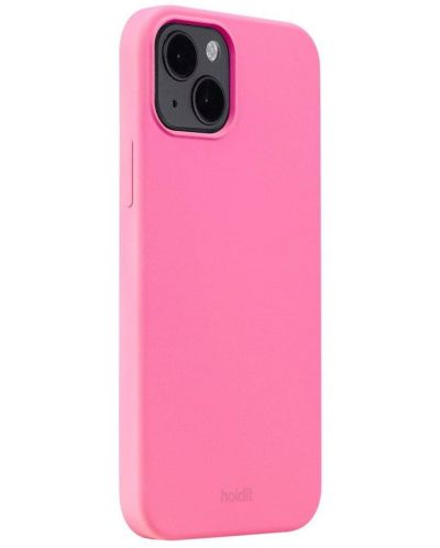Калъф Holdit - Silicone, iPhone 14 Plus, розов - 2