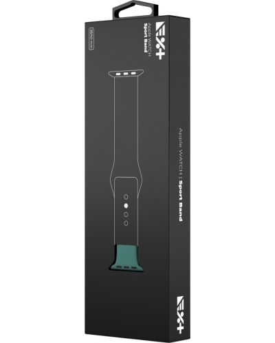 Каишка Next One - Sport Band Silicone, Apple Watch, 38/40 mm, Pine Green - 5