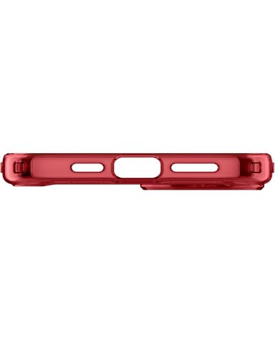 Калъф Spigen - Ultra Hybrid, iPhone 15, Red Crystal - 8